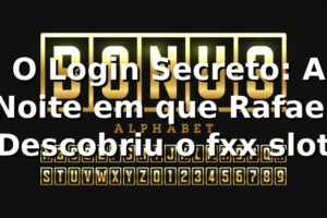 🔍 O Login Secreto: A Noite em que Rafael Descobriu o fxx slot